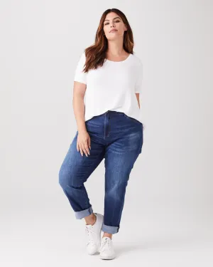 Shelby Boyfriend Jean | Medium Wash