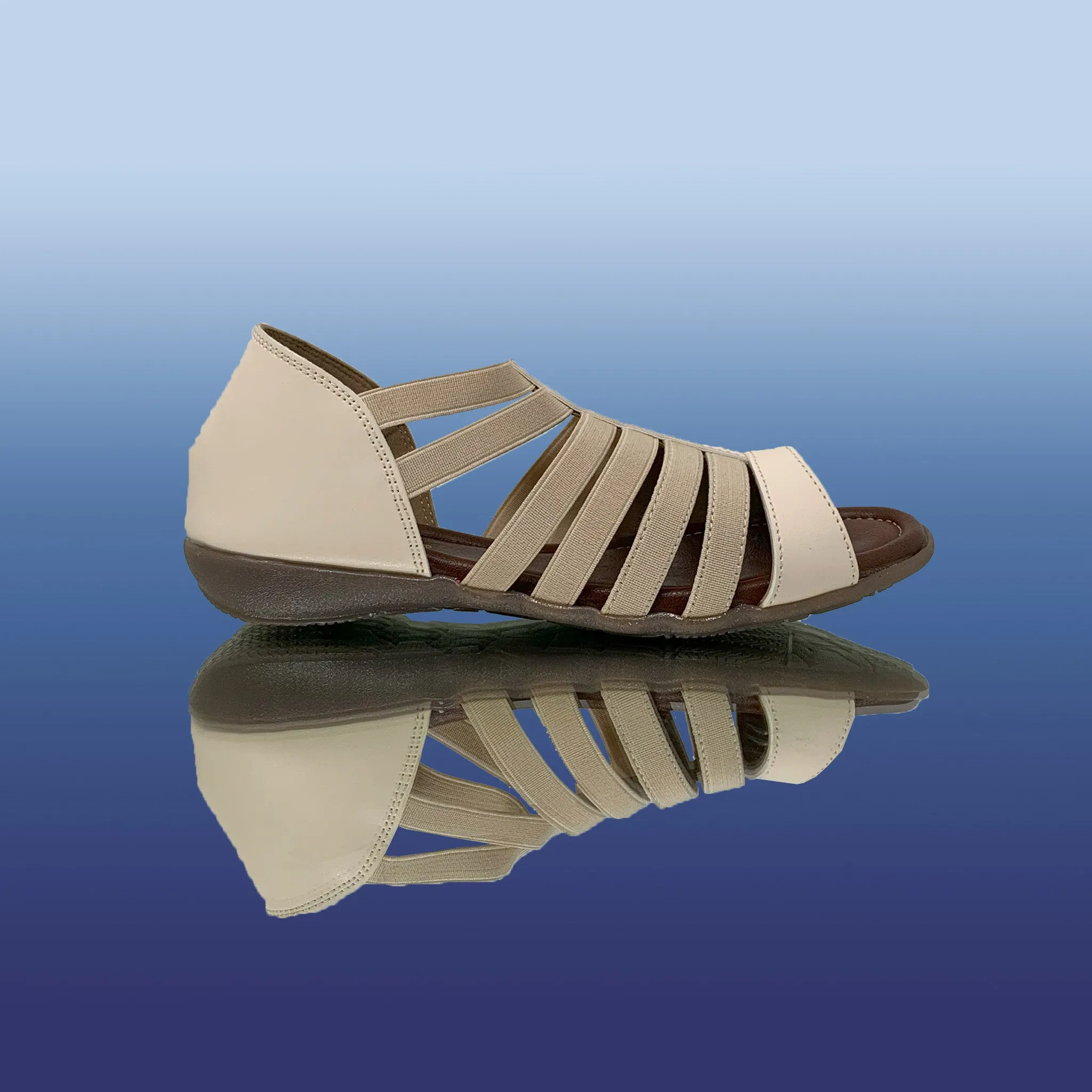 Strappy Beige Sandals