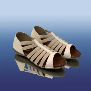 Strappy Beige Sandals