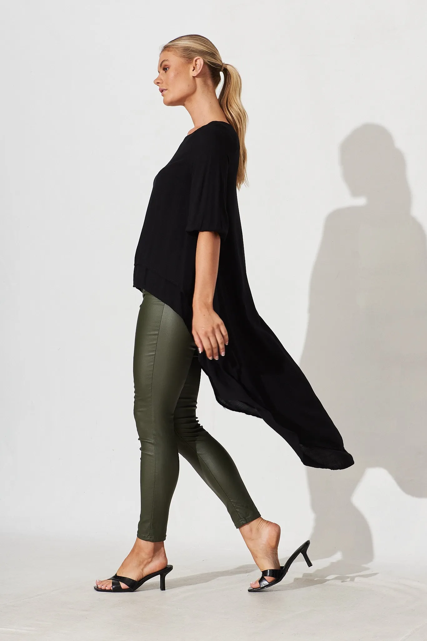 Stylish High-Low Blouse
