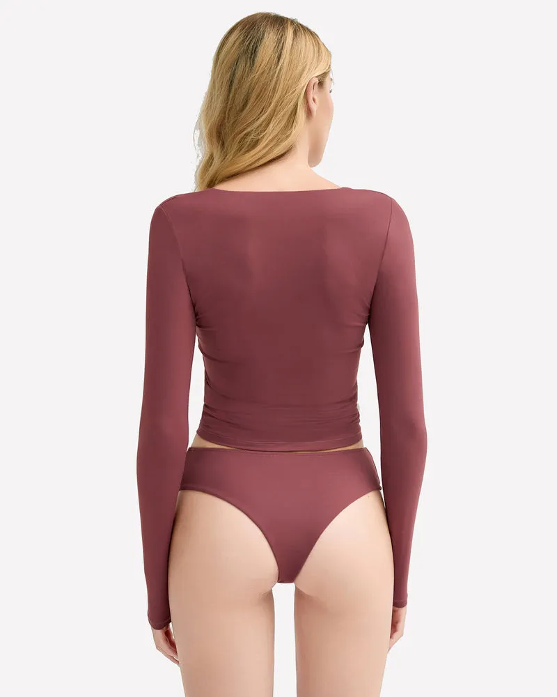Sweetheart Neck Y2k Top with Panties Sets