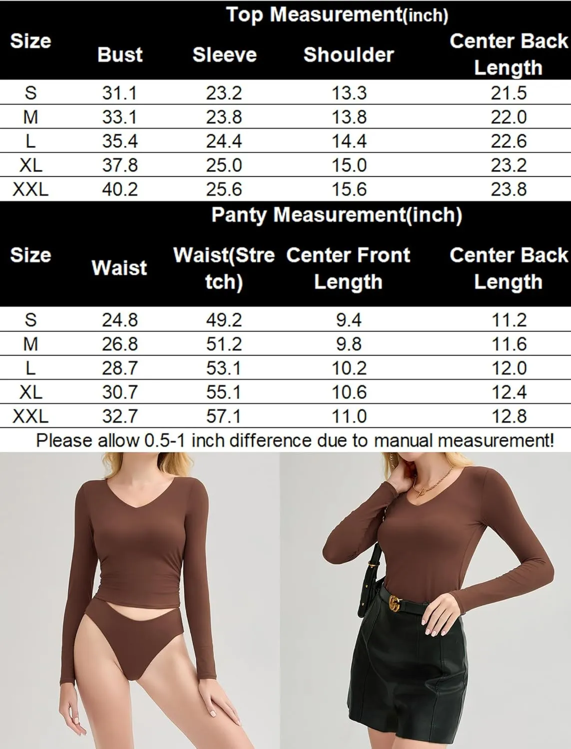 Sweetheart Neck Y2k Top with Panties Sets