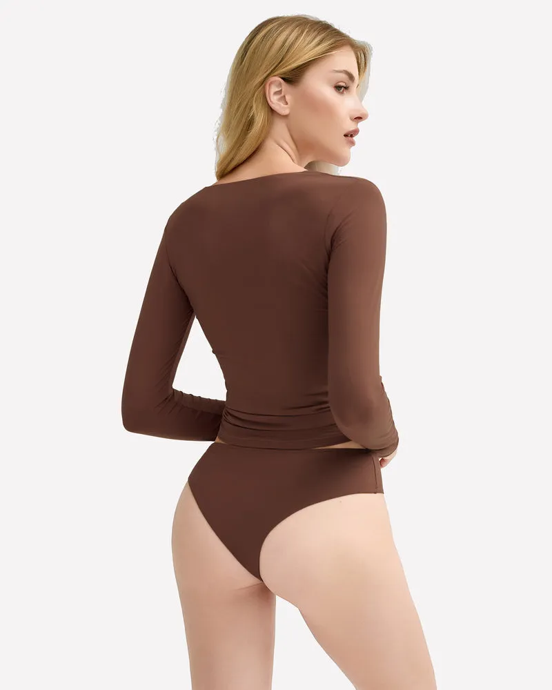 Sweetheart Neck Y2k Top with Panties Sets