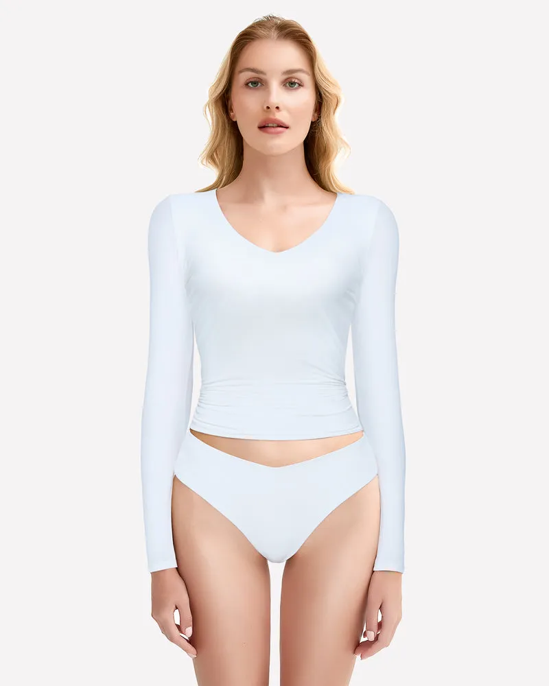 Sweetheart Neck Y2k Top with Panties Sets
