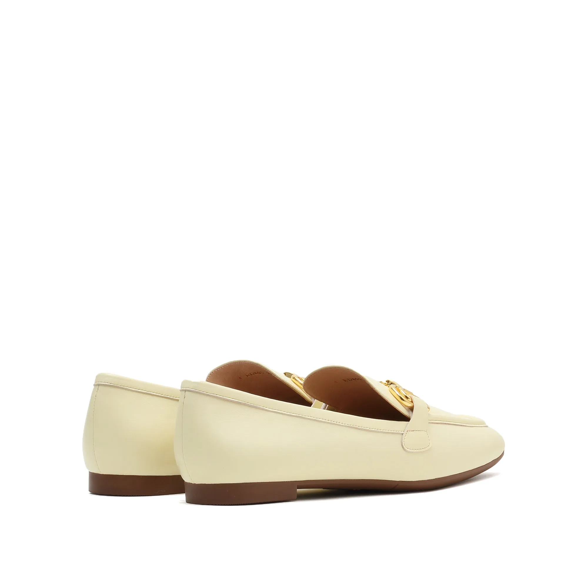 Taupe Classic Horsebit Flats Loafers
