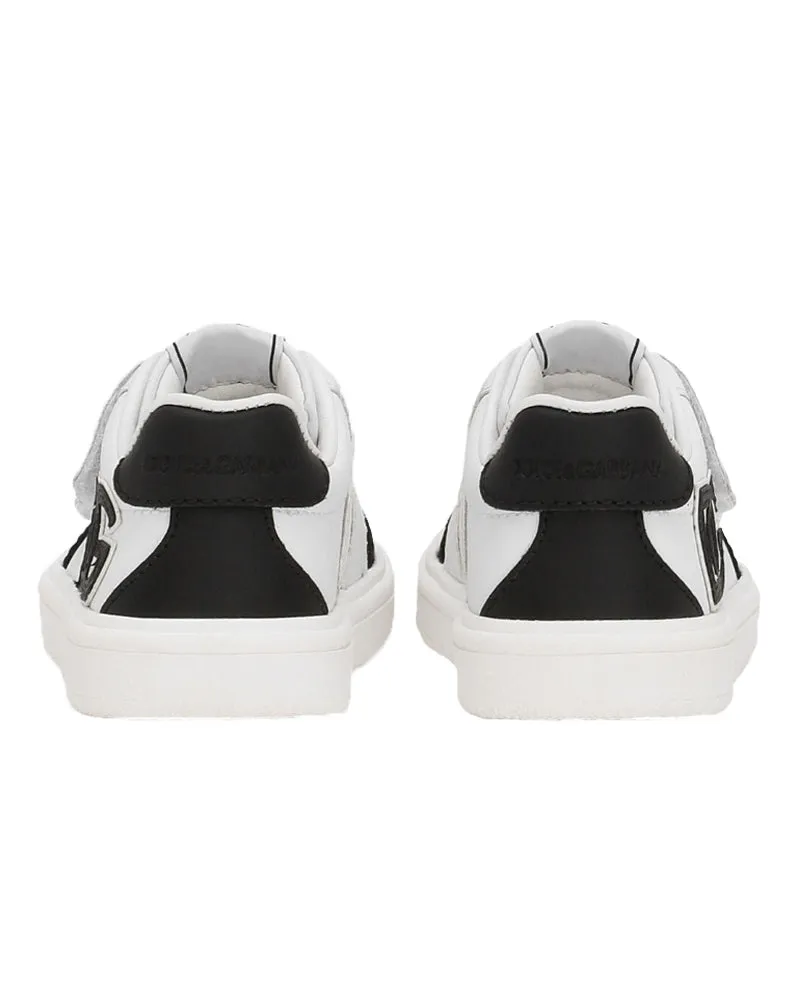 Toddler White DG Sneakers