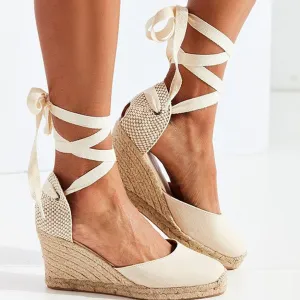 Women's Espadrille Ankle Strap Sandals Comfortable