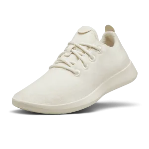 Women's Wool Runners - Natural White 2 (Cream Sole)