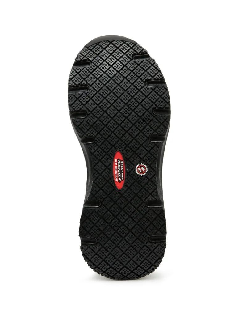 Womens Work Max Cushioning Arch Fit SR - Black